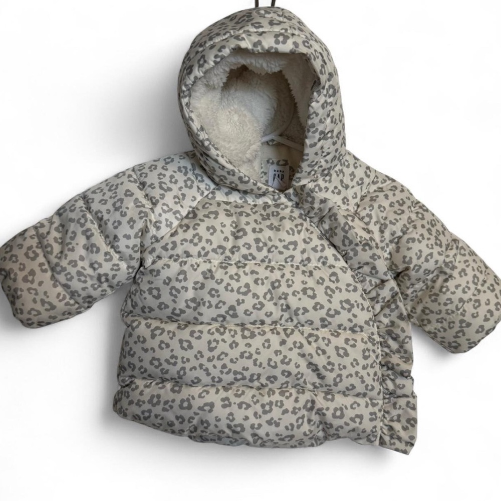 babyGap ColdControl Max Sherpa Puffer Jacket size 6-12 months